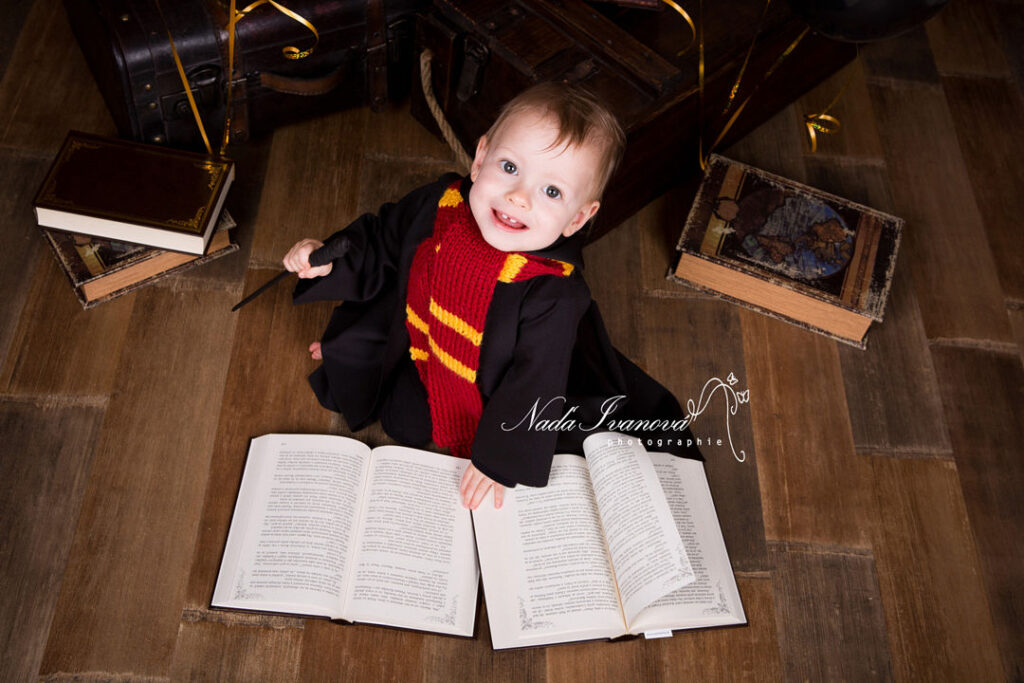 Photo Bebe Hermione Granger Avec Livre