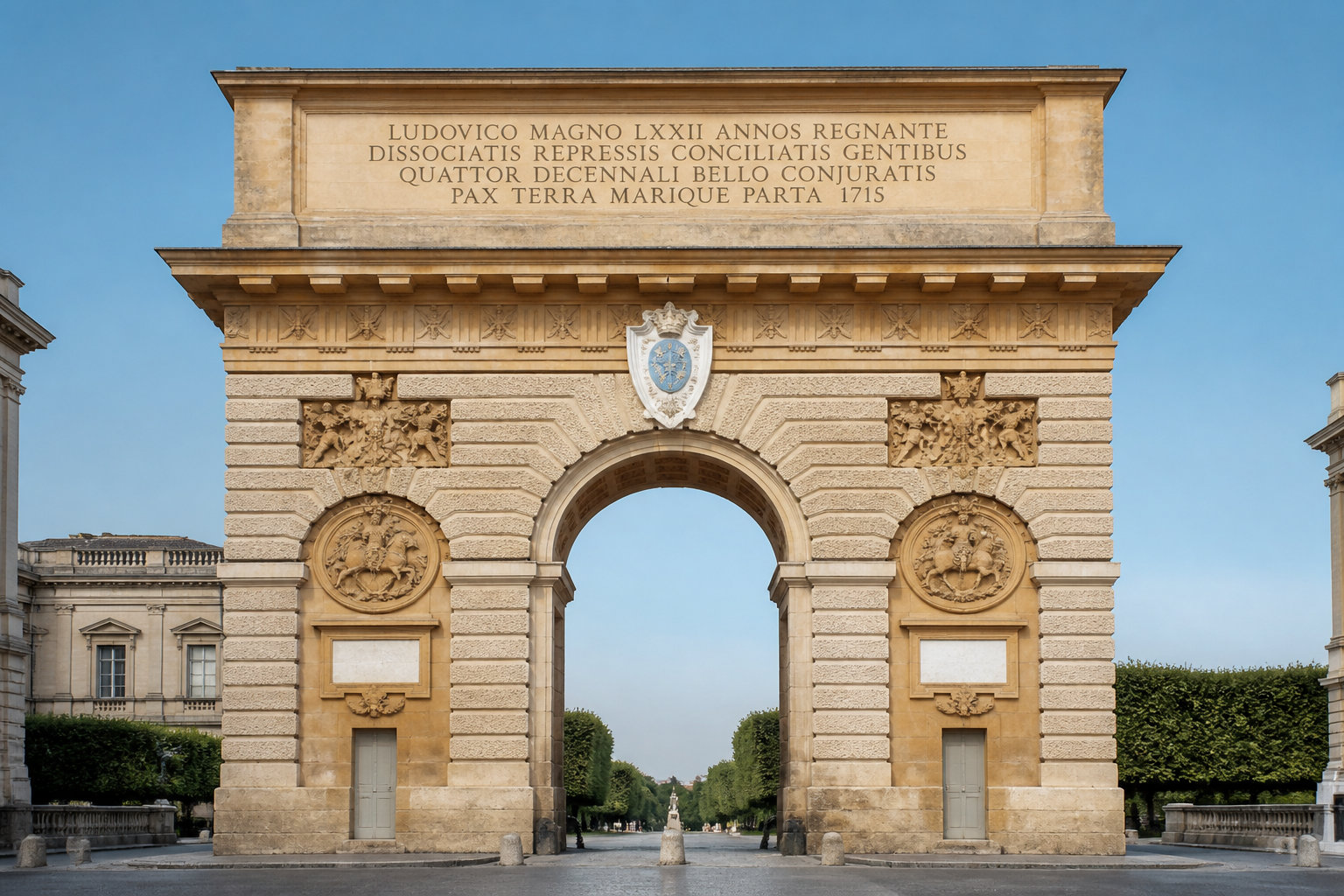 La Promenade du Peyrou pour son allure royale