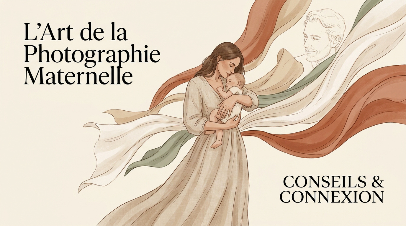 Maman allaitant son bébé dans une ambiance douce et naturelle en studio