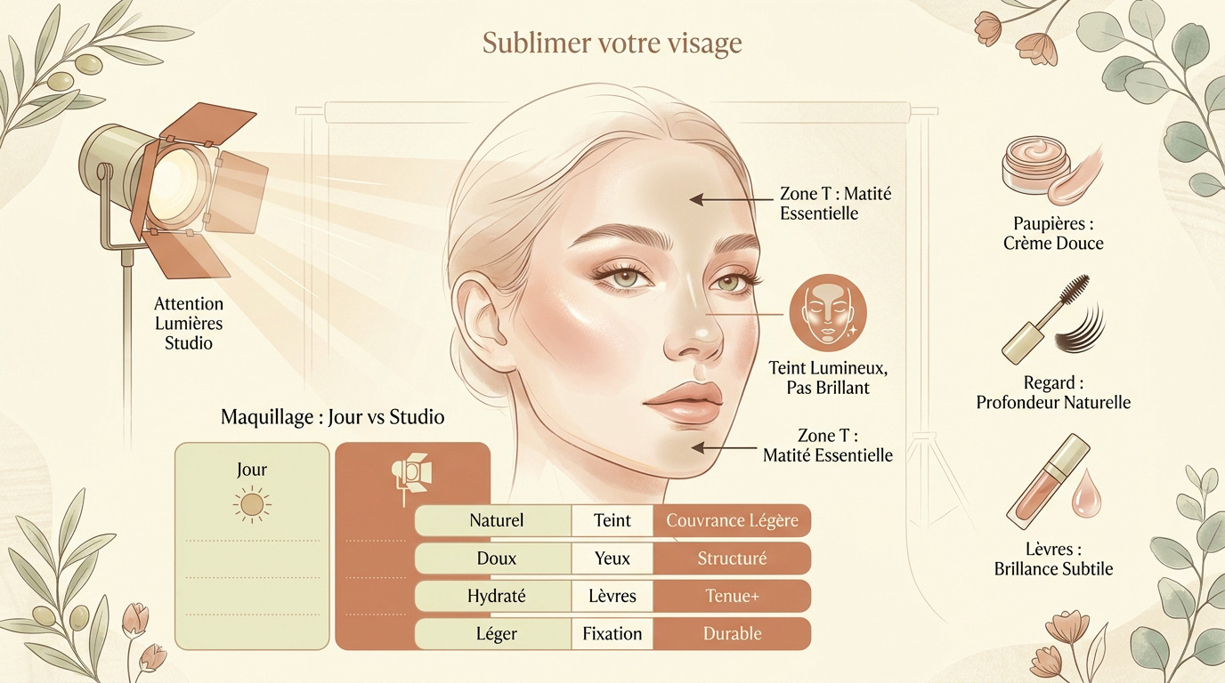 Maquillage séance photo grossesse : conseils de pro pour le teint en studio