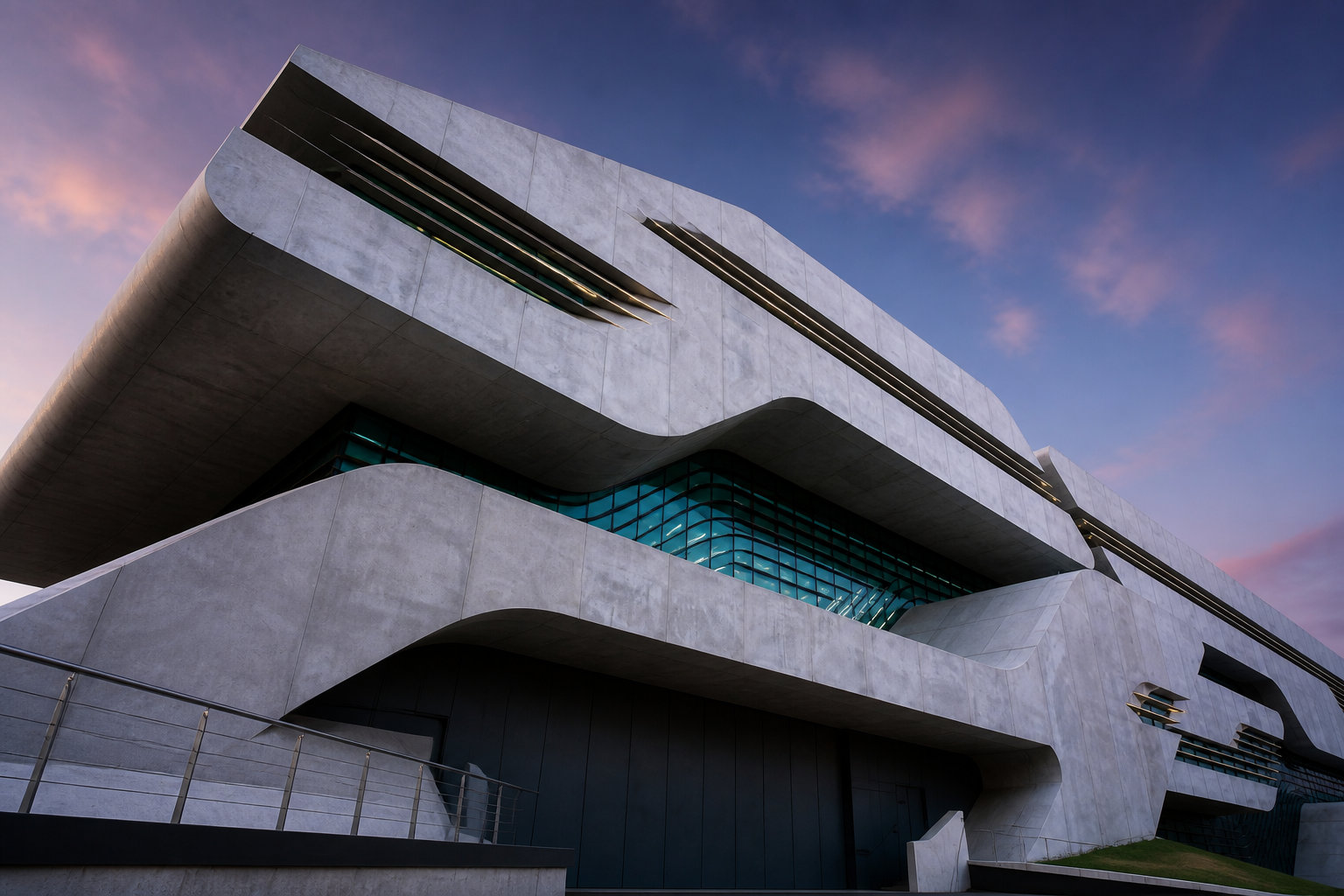 Pierresvives et les lignes de Zaha Hadid